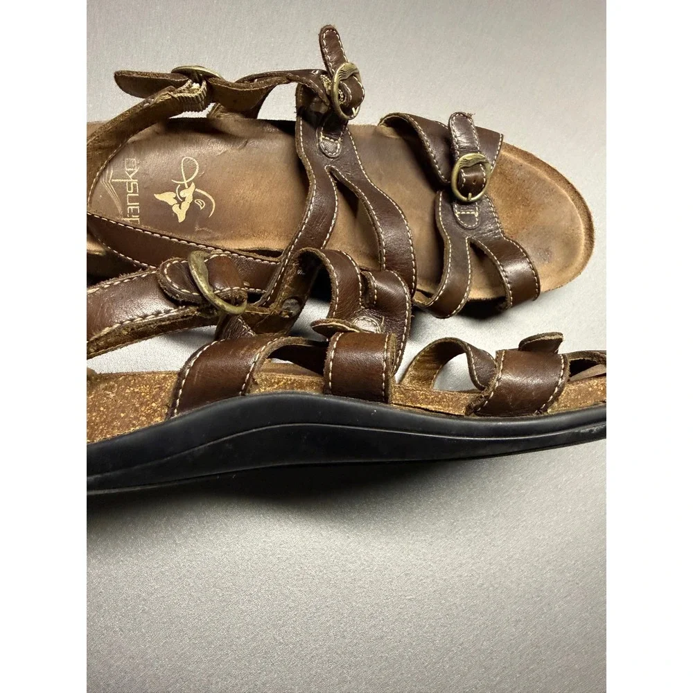 Dansko leather strappy