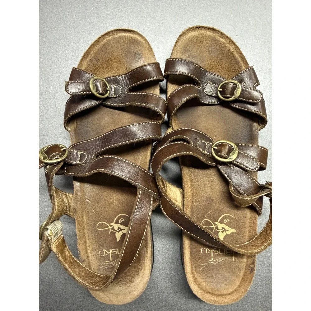 Dansko leather strappy