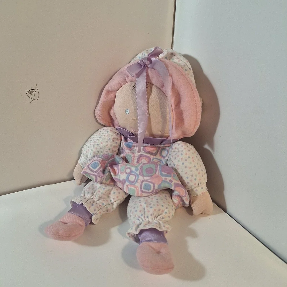 middleton cloth‎ baby doll plush pink purple white blue 12