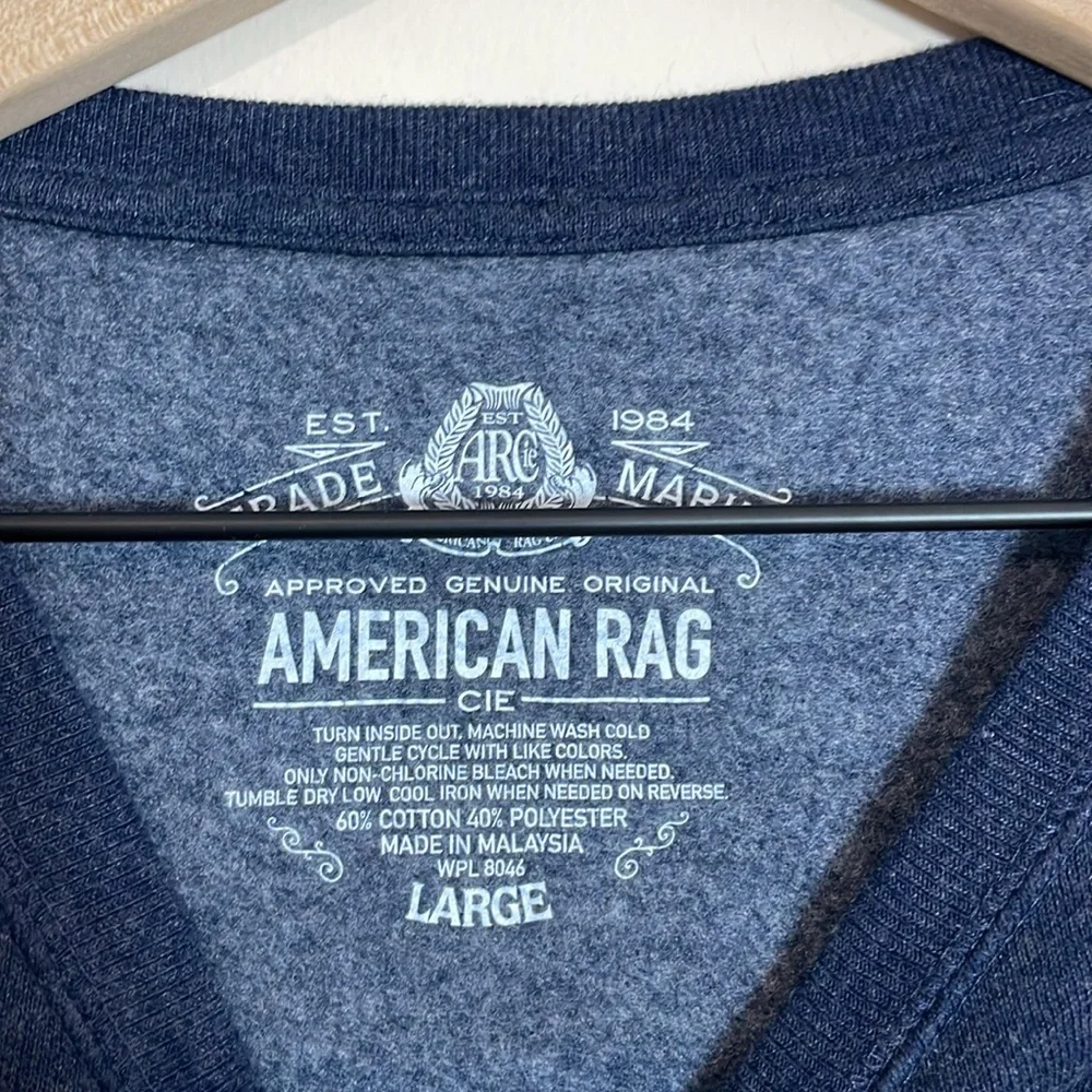 American Rag blue fleece