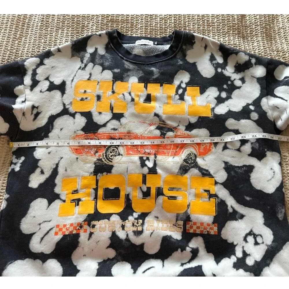 skull house size casual ribbed