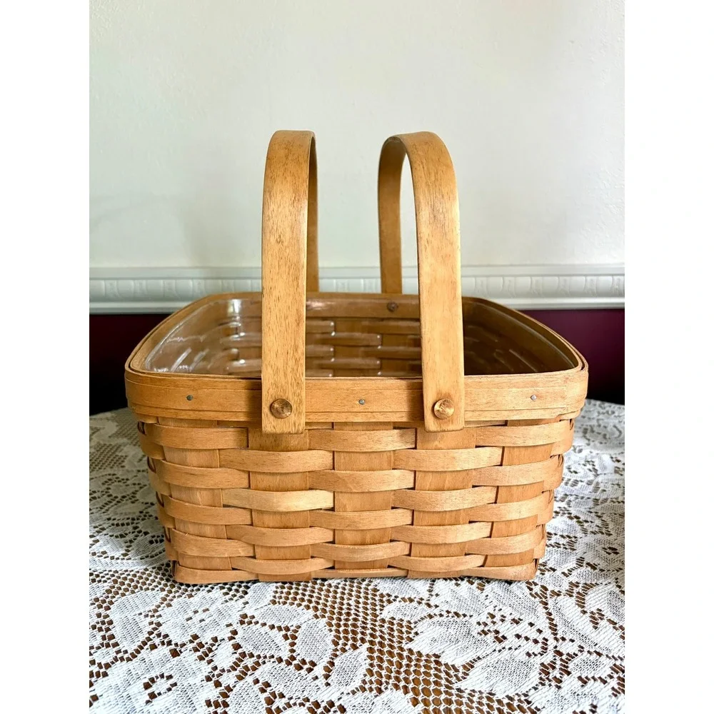 Longaberger handwoven cake