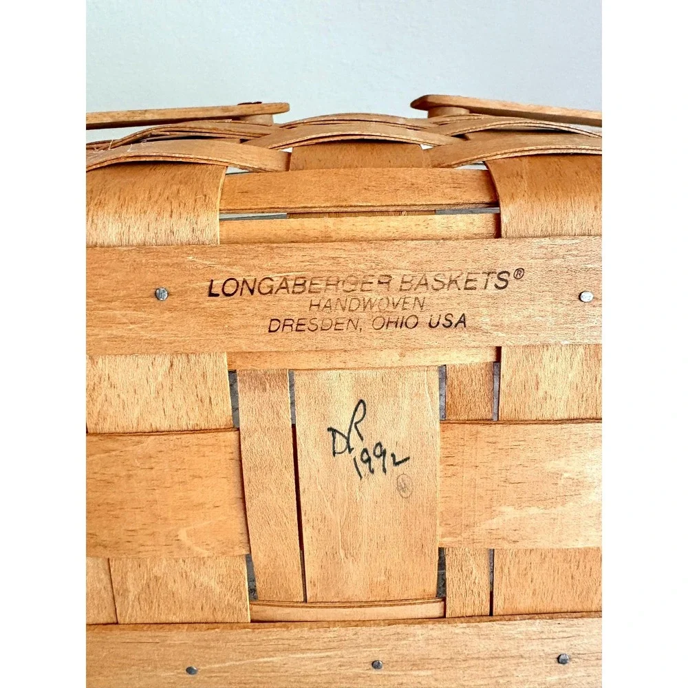 Longaberger handwoven cake