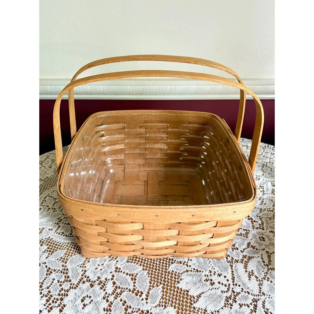 Longaberger handwoven cake