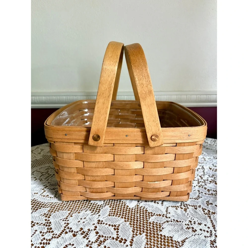 Longaberger handwoven cake