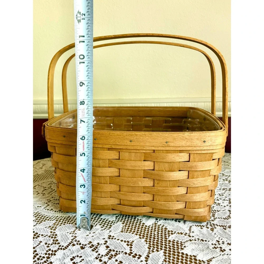 Longaberger handwoven cake