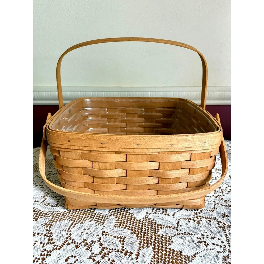 Longaberger handwoven cake