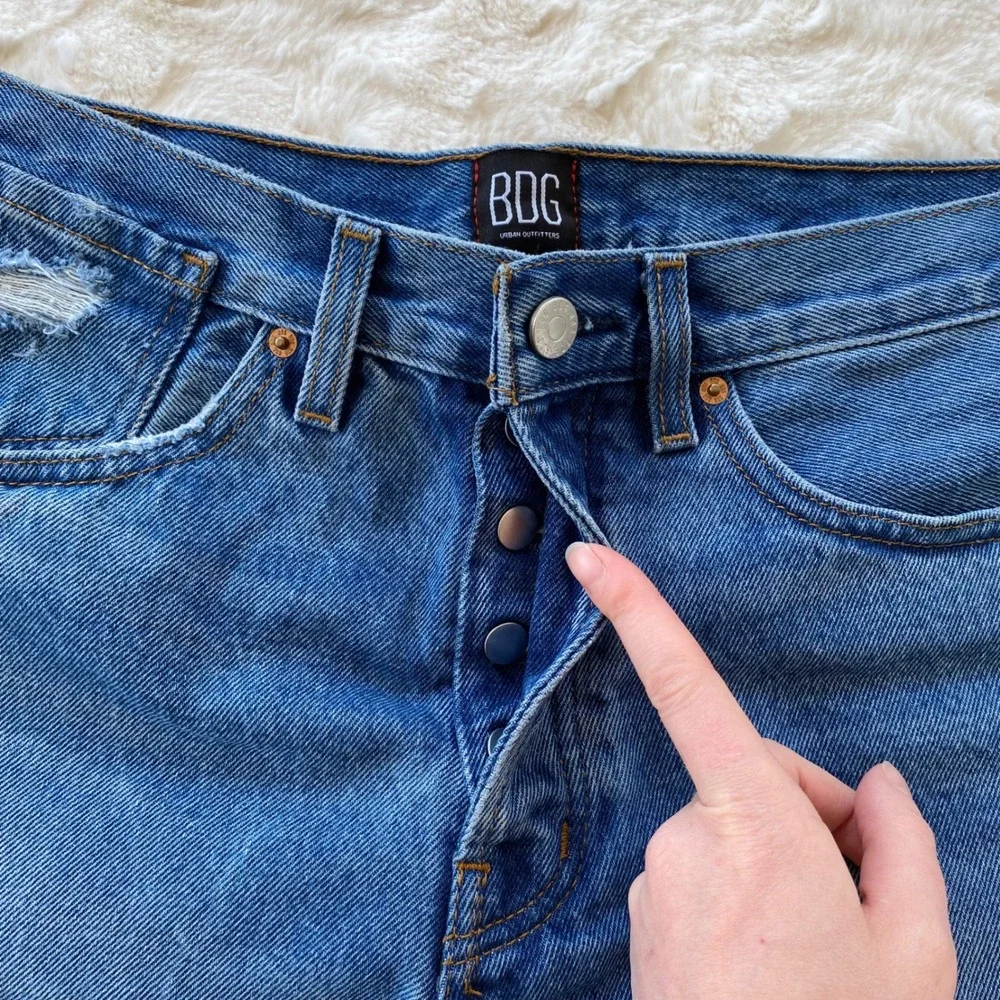 BDG denim shorts