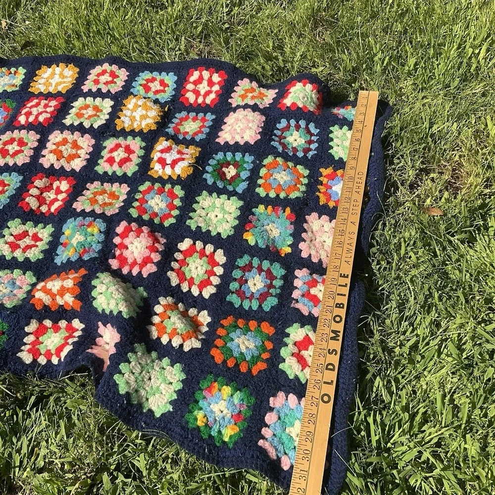 Handmade vintage afghan