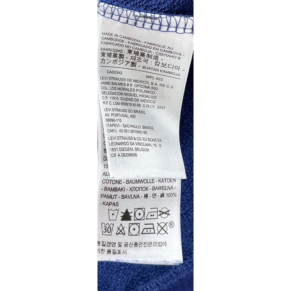 Levis levi zip