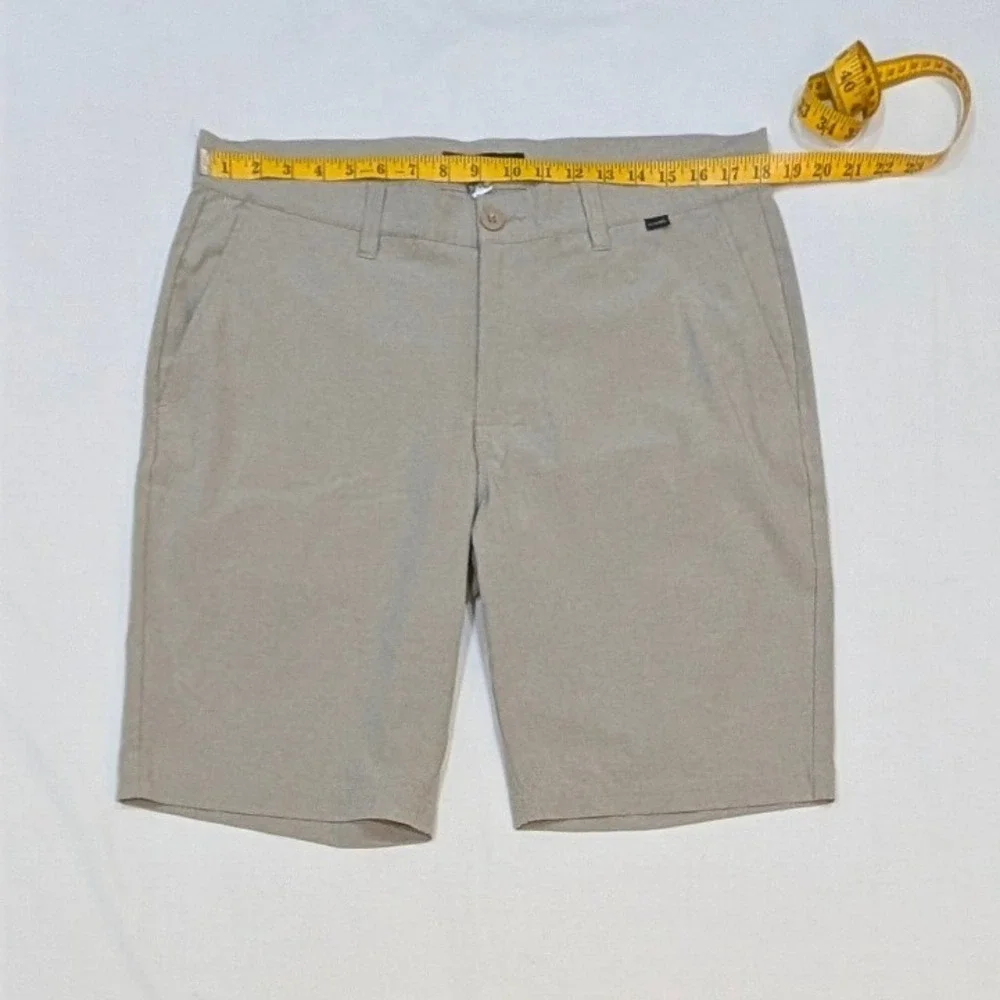 Travis Mathew Beck Shorts Men's 36 Khaki Tan Golf Lifestyle