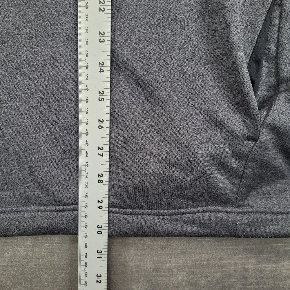 Callaway Mens XXL Gray Textured‎ 1/4 Zip Golf Pullover Fleece Lined Sweatshirt