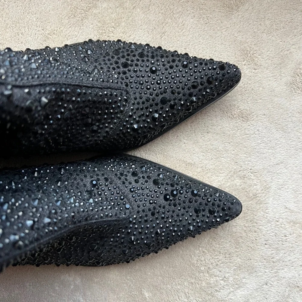 Jessica Simpson rhinestone embellished
