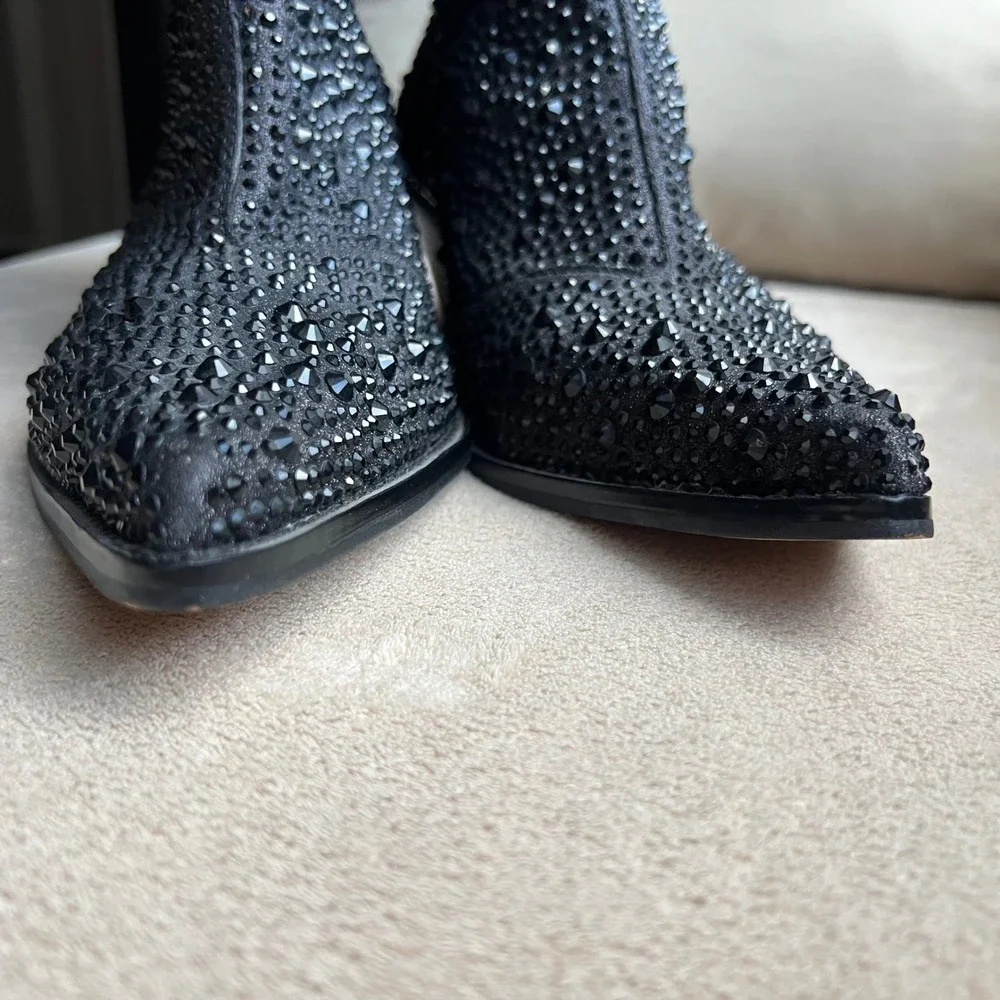 Jessica Simpson rhinestone embellished