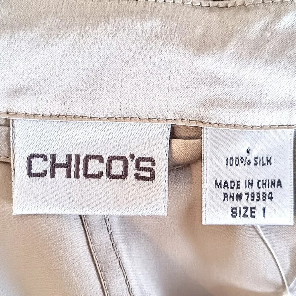 Chicos double breasted