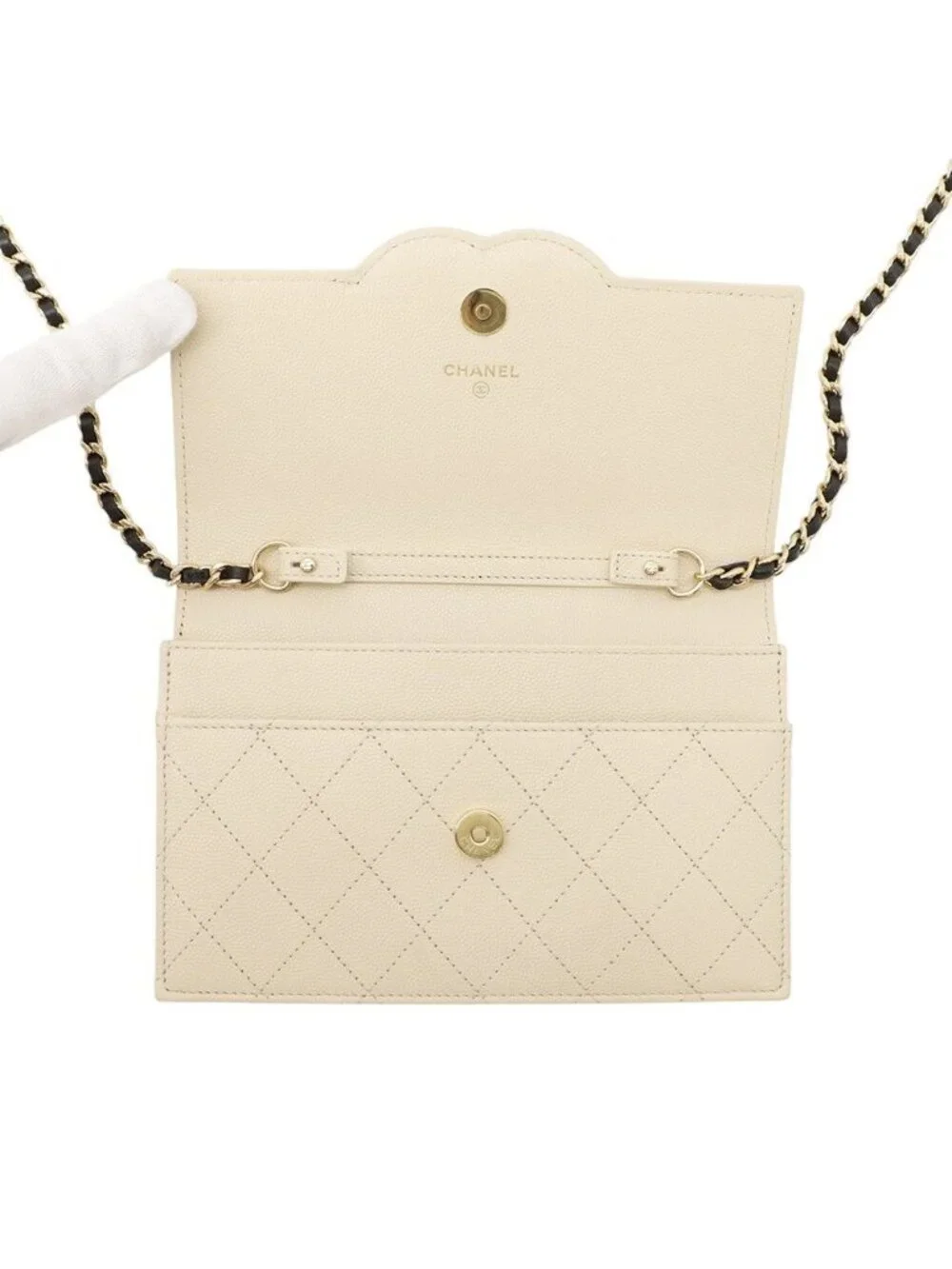 Chanel chain wallet
