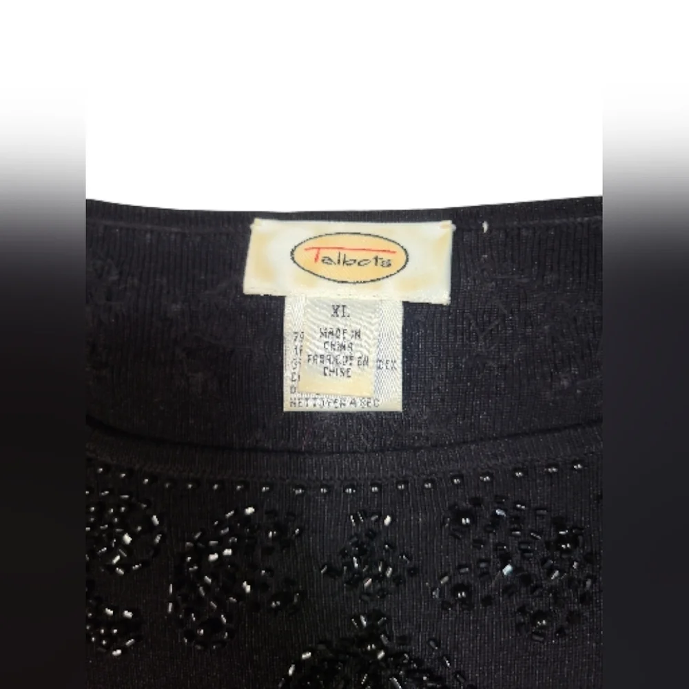 Talbots elegant black