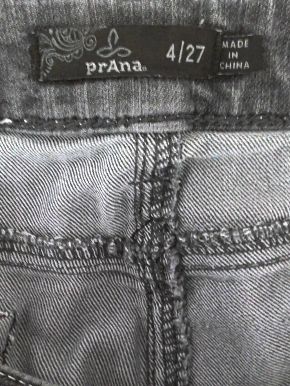 Prana gray denim