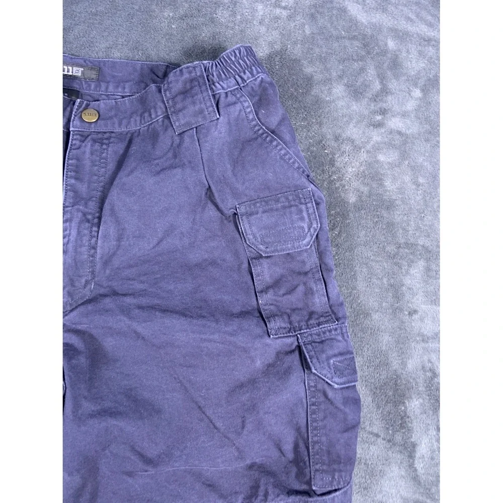 5.11 Tactical Short‎ Men's Shorts Size 36 Blue Multi-pocket Design