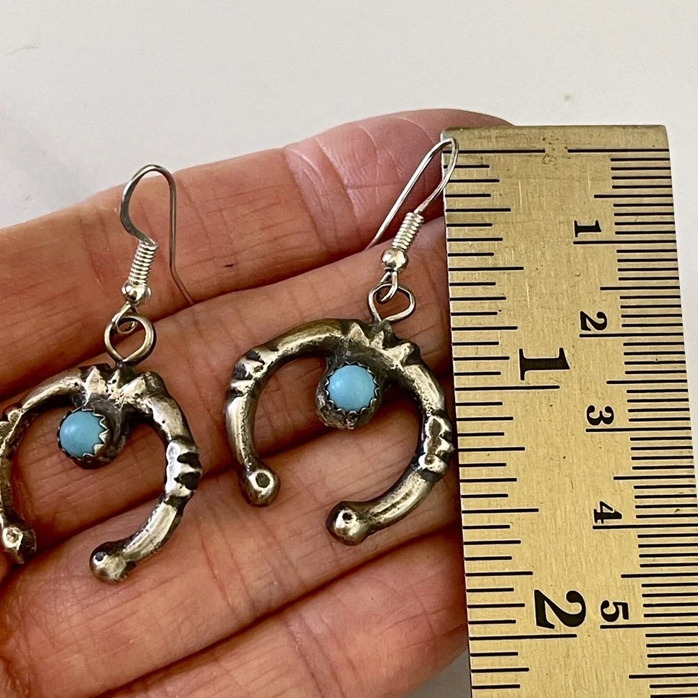 Native American Navajo Indian Turquoise Jewelry squash blossom