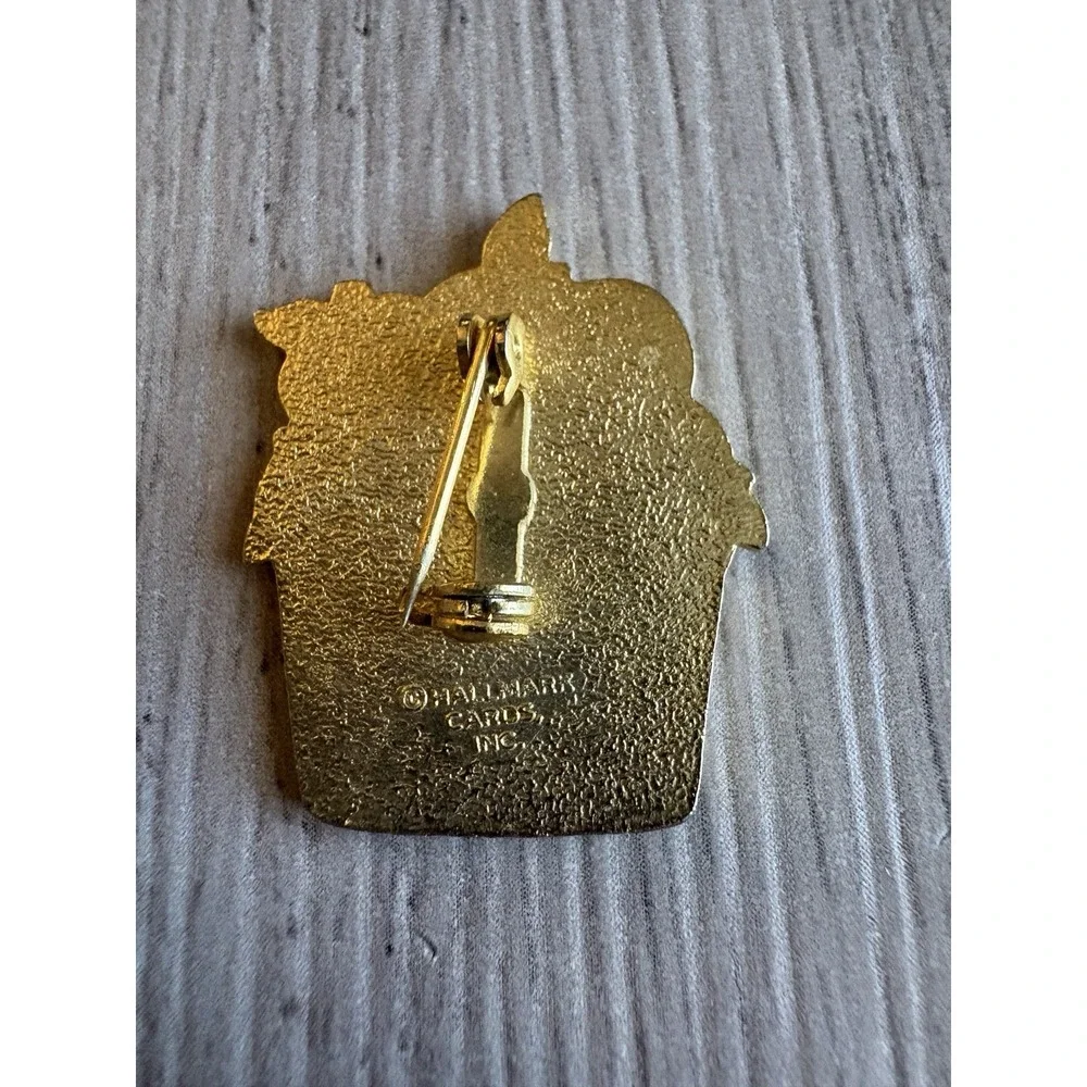 Hallmark Cards Inc brooch red badge