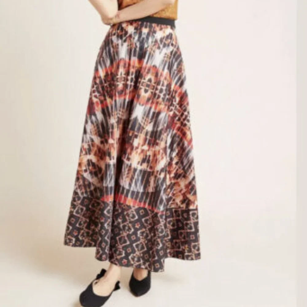 Anthropologie kaleidoscope maxi