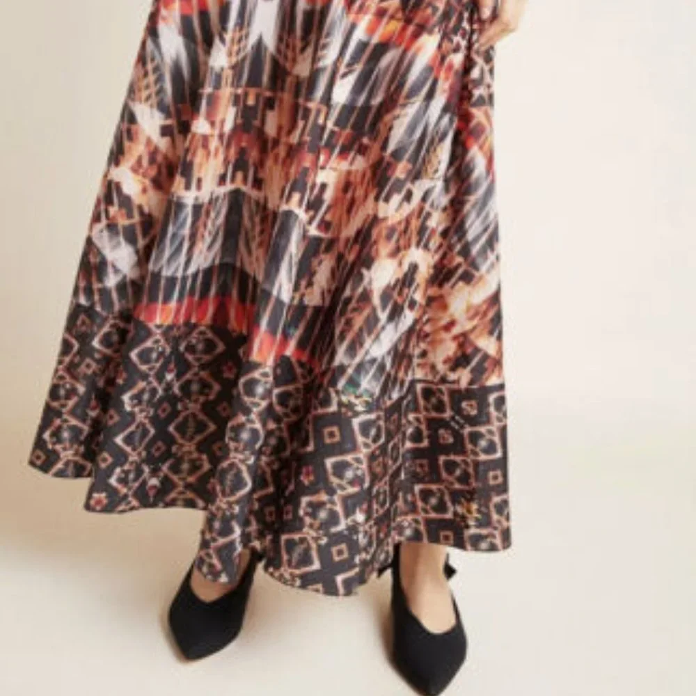Anthropologie kaleidoscope maxi