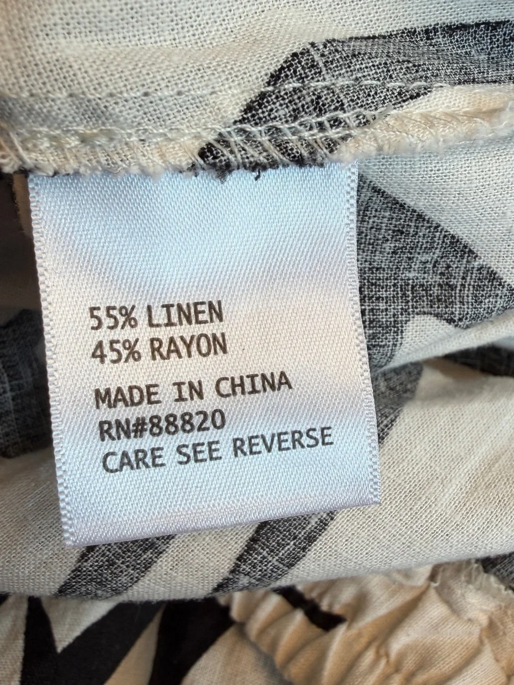 Rachel Zoe excellent fabric care