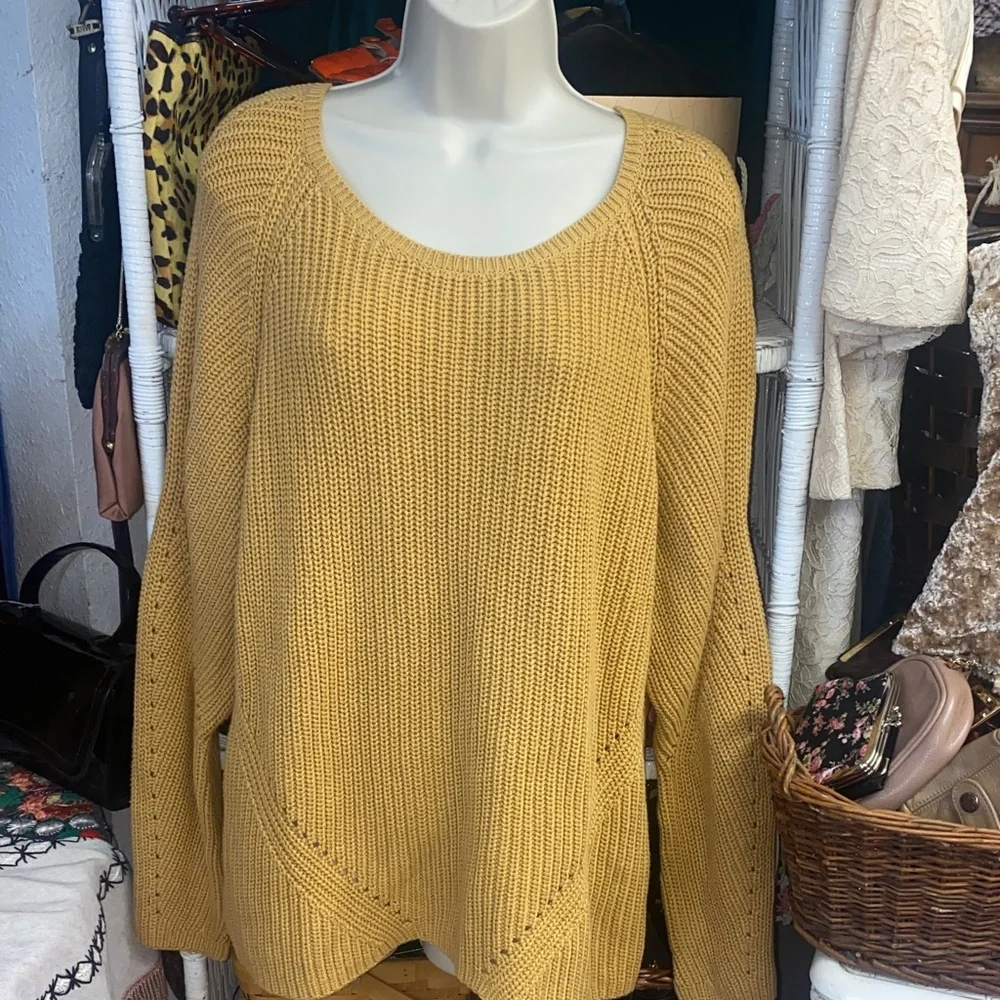Coldwater Creek chic mustard