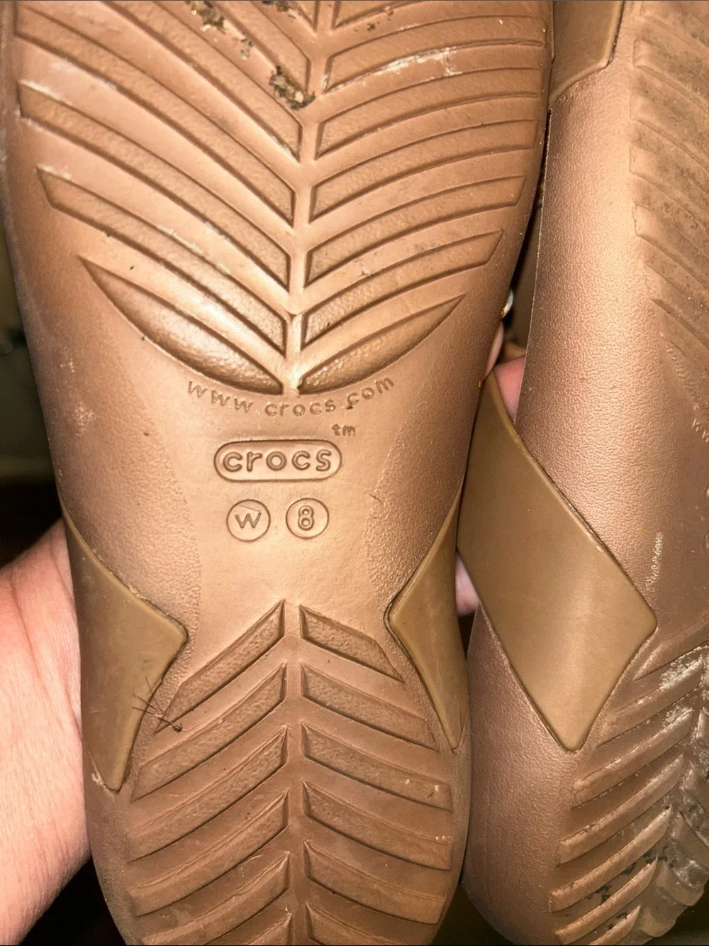 CROCS slip sandals