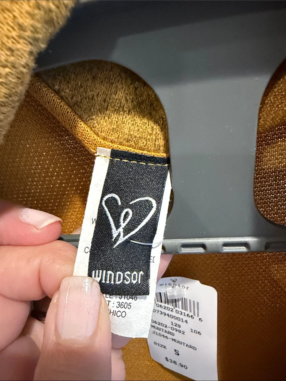Windsor soft mustard