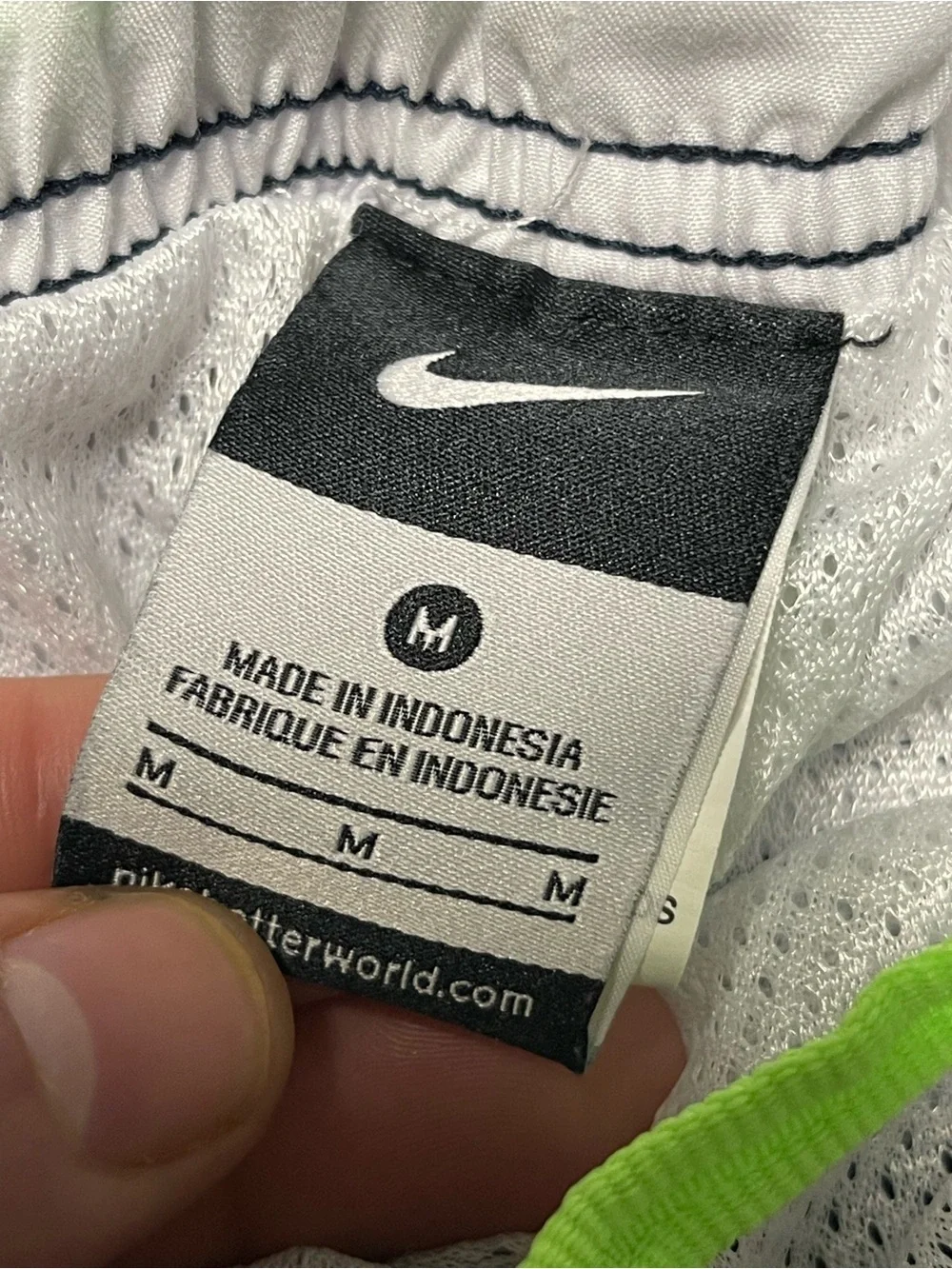 NWOT - NIKE Embroidered Swim Shorts