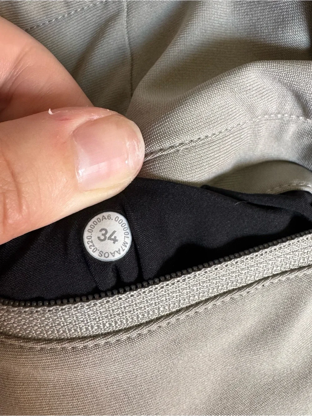lululemon athletica waist flat