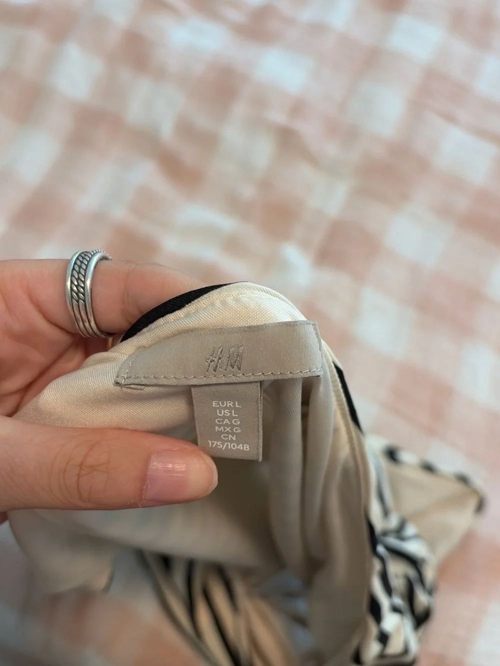 H&M one shoulder