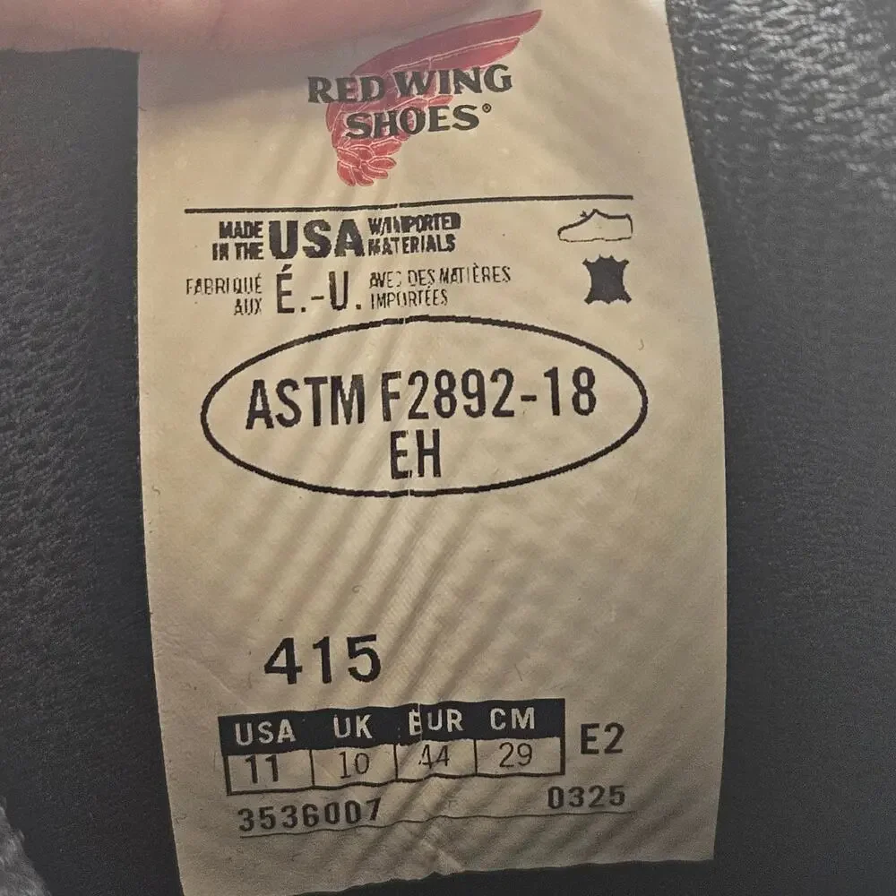Red Wing step into