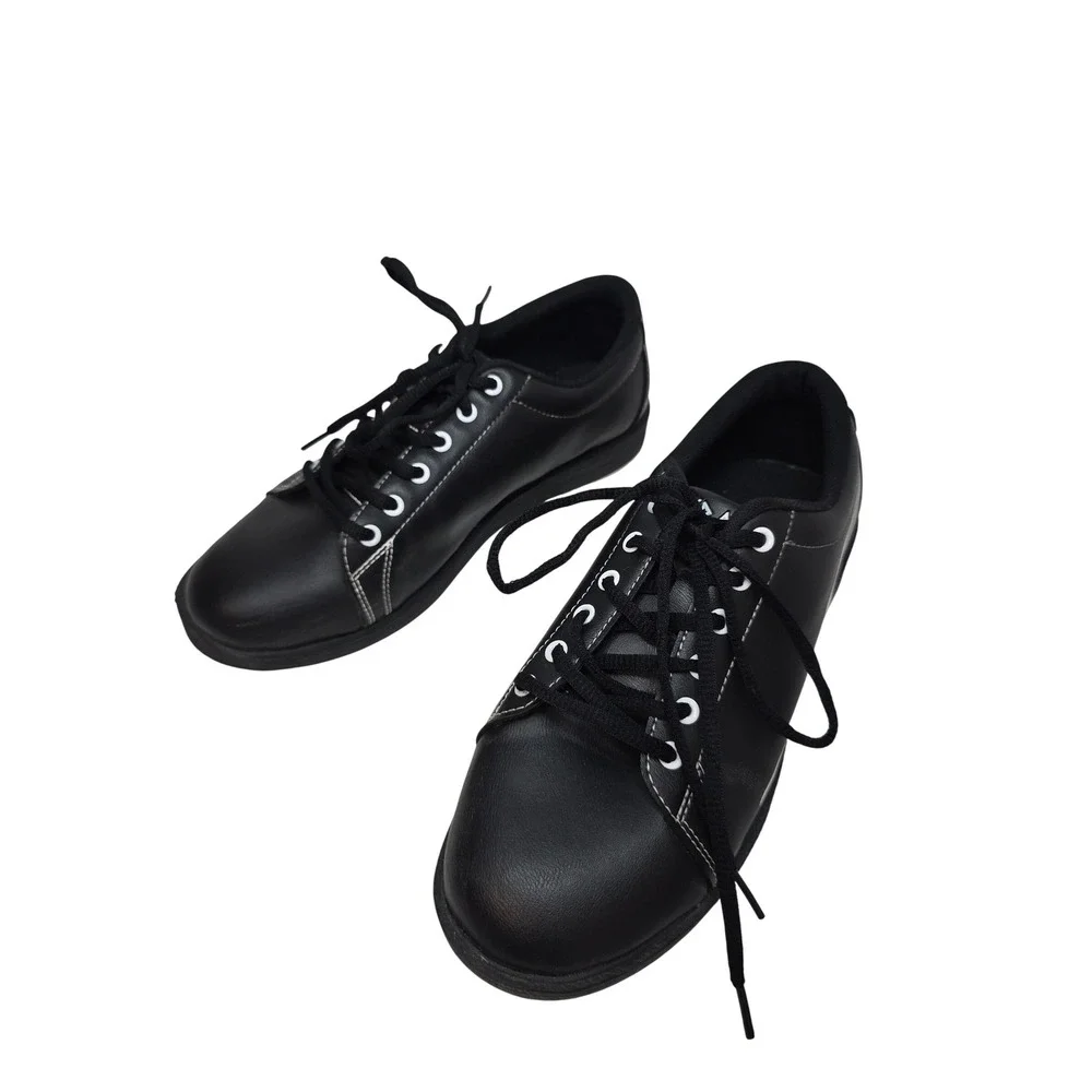 Pyramid Ram Mens Bowling Shoes Black White Contrast Stitch Size 9‎ 2022F GameDay