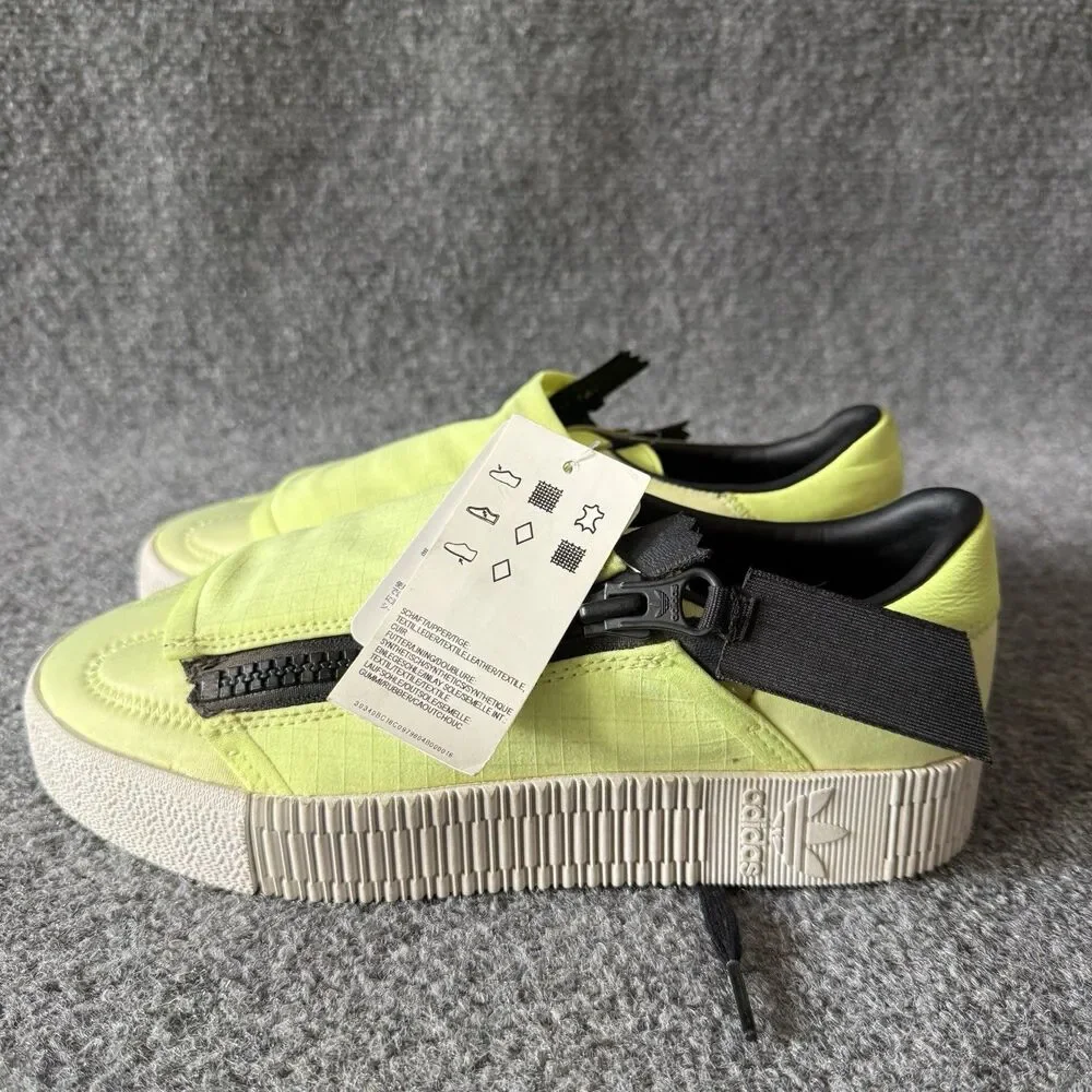 adidas green zip