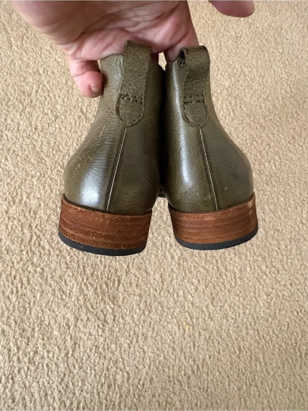 Kork-Ease olive leather
