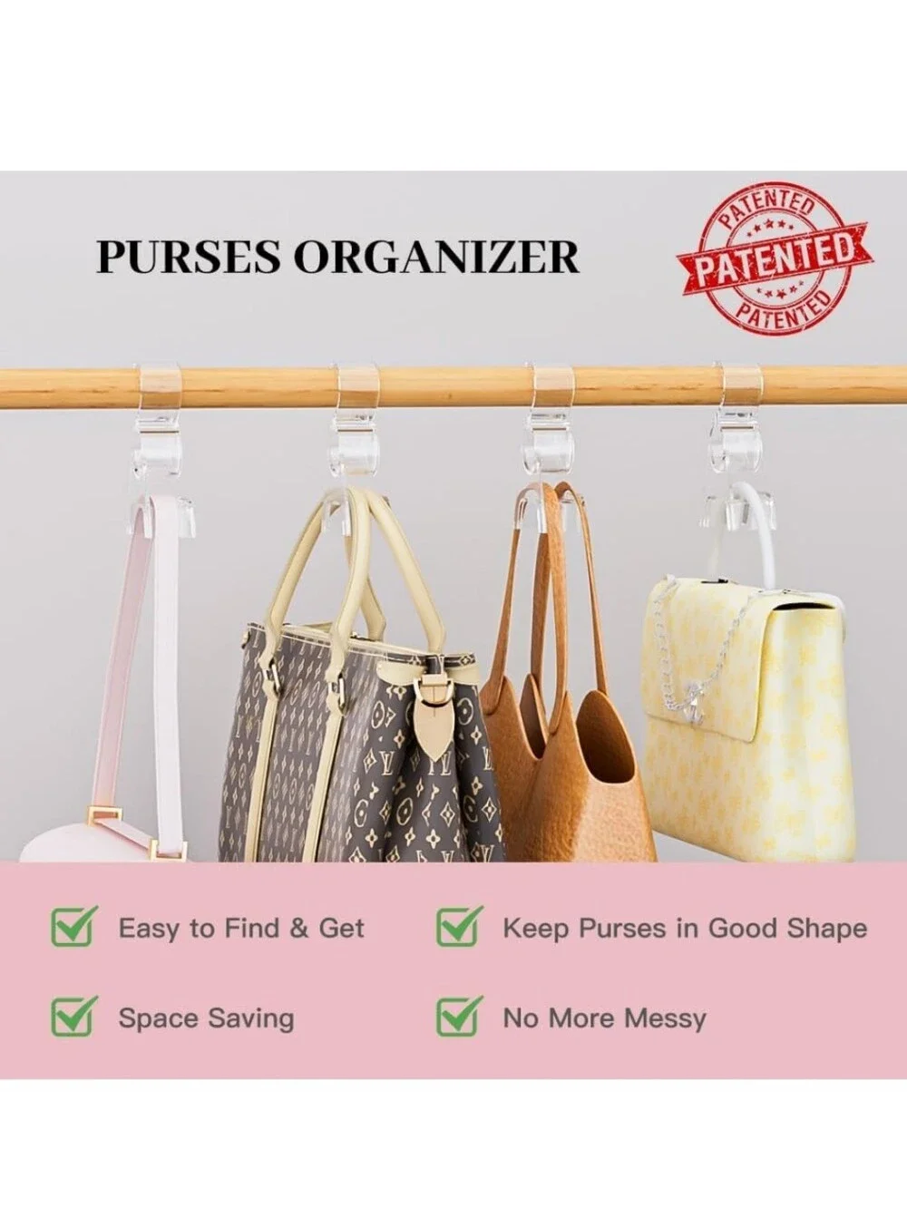 N/A acrylic purse