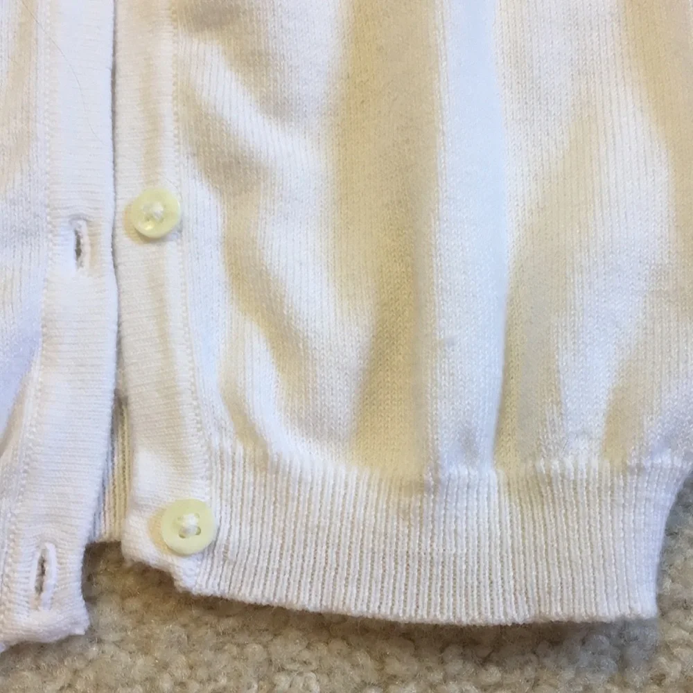 Gymboree white knit