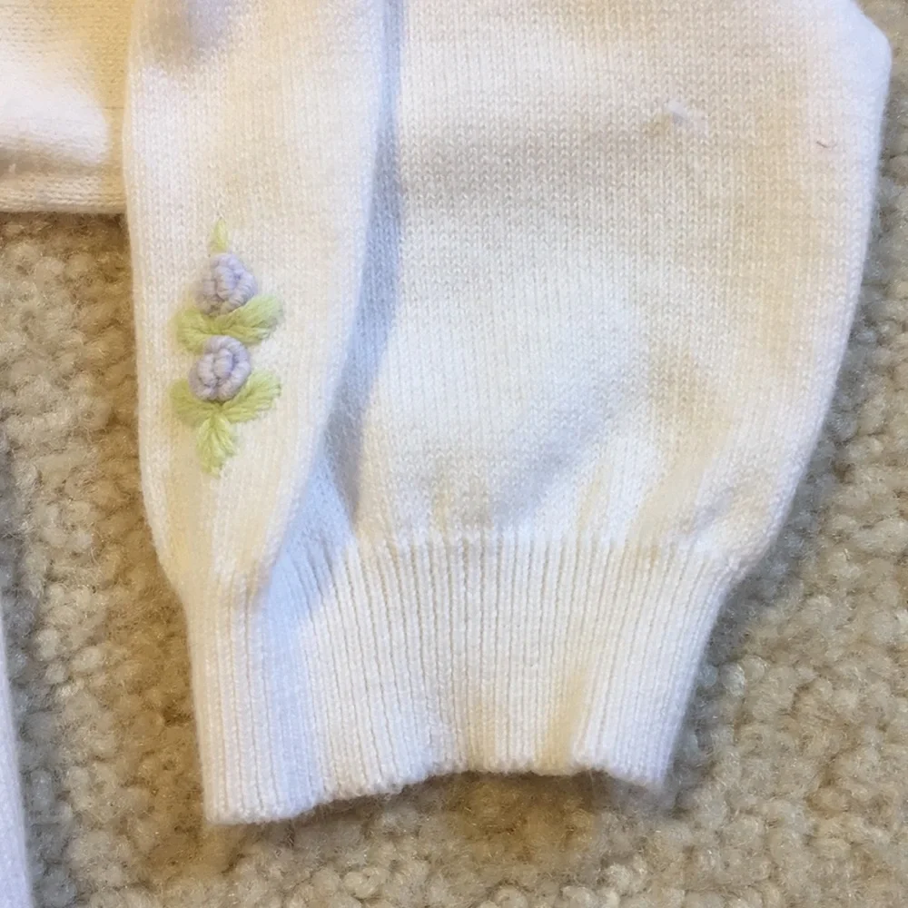 Gymboree white knit