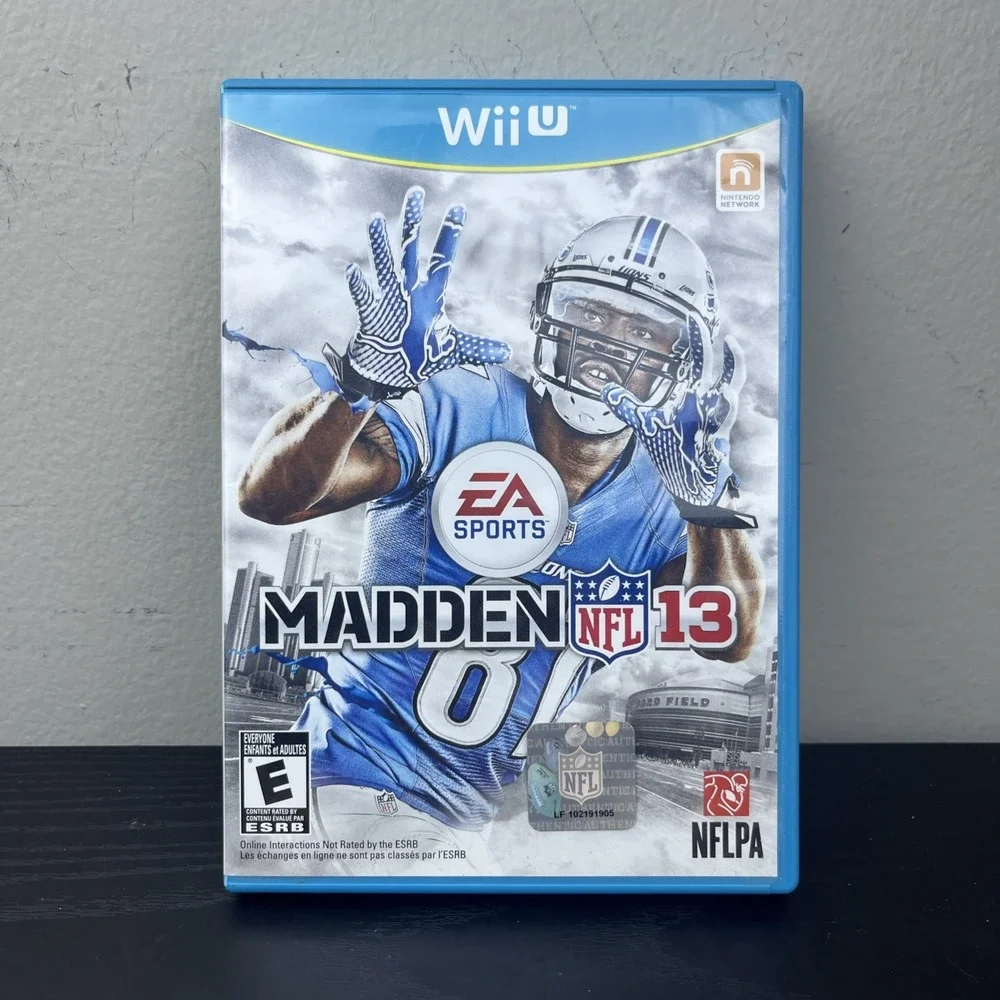 Madden NFL 13 Nintendo‎ Wii U 2012 Complete CIB Tested Working Football Game