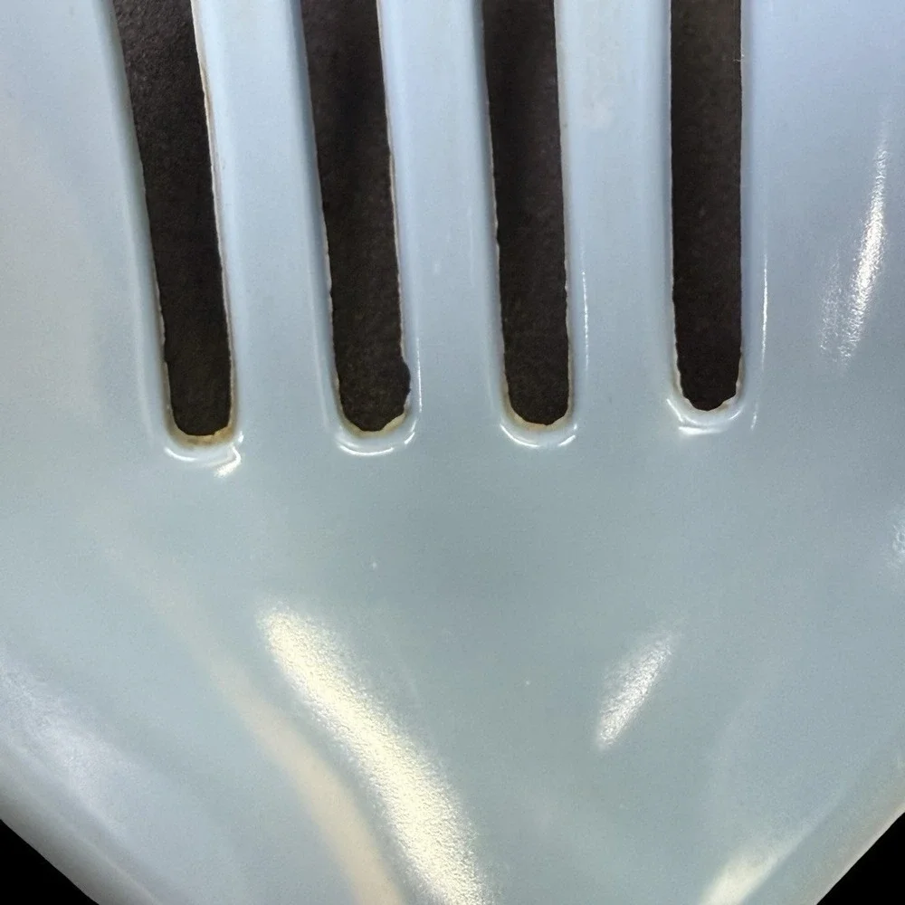 Copco Vintage Light Blue Melamine Slotted‎ Spoon