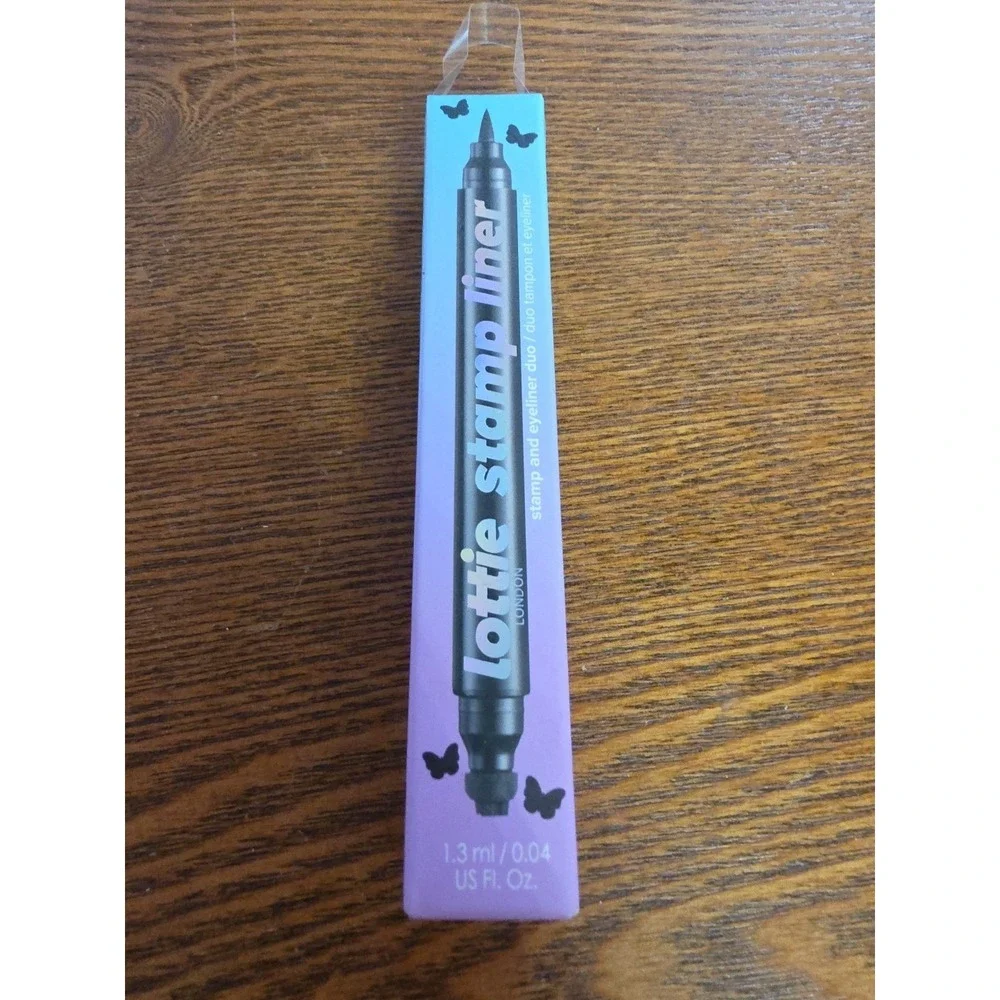 Lottie London Stamp Liner in Butterfly, Double Ended‎ Black Eyeliner, Butterfly