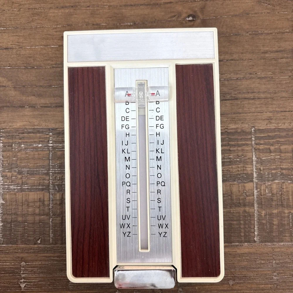 Vintage Rolodex Address Phone Directory w/ A–Z Slider Unused Pages