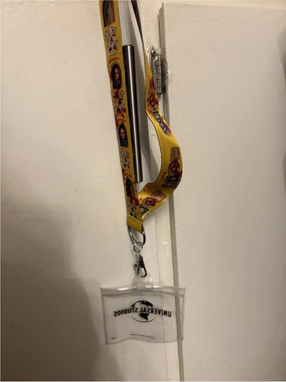 Chucky Universal Studios Halloween Horror Nights 2023 Lanyard with pouch