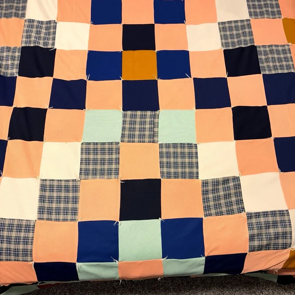 Handmade vintage patchwork