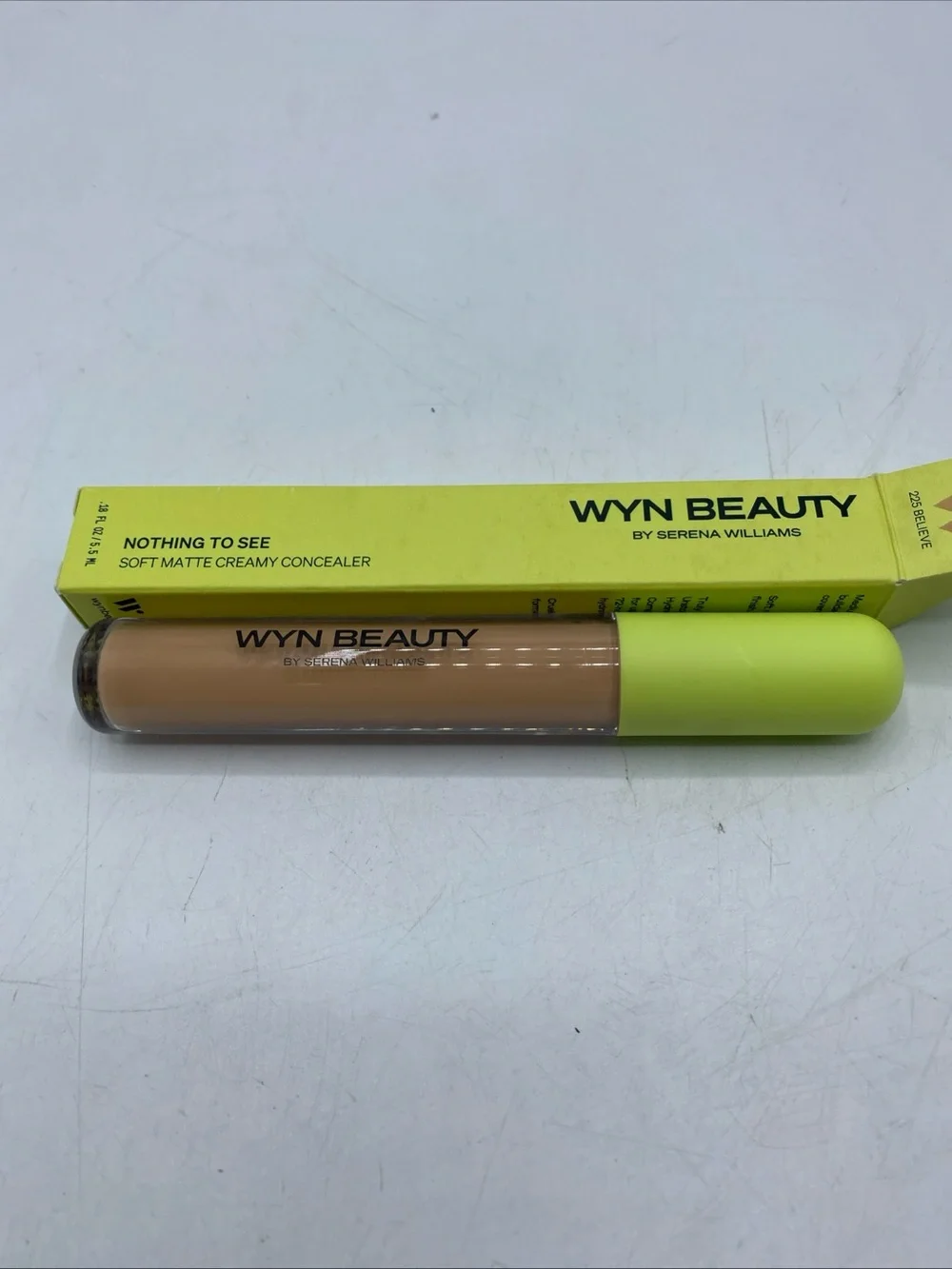Wyn Beauty Nothing To See Soft Matte Creamy Concealer #225 Believe Serena Willia