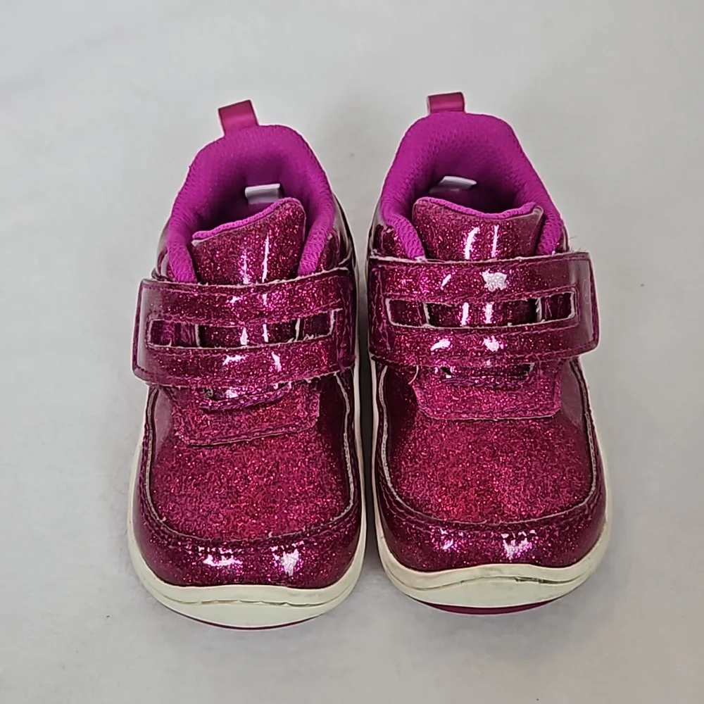 Stride Rite Glitter Pink Toddler Shoes