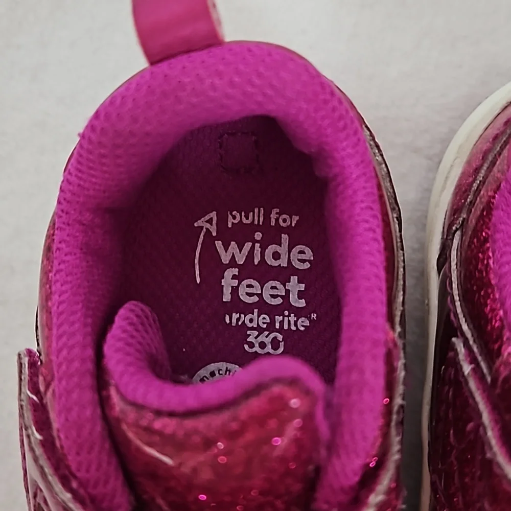 Stride Rite sparkly pink